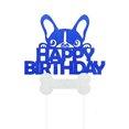 thumbnail image 1 of fastboy Happy Birthday Dog Pet Cake Plaque, 1 of 9
