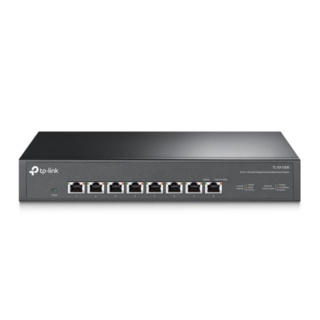 TP-Link Commutateur de Bureau/monté sur Support 10G à 8 Ports