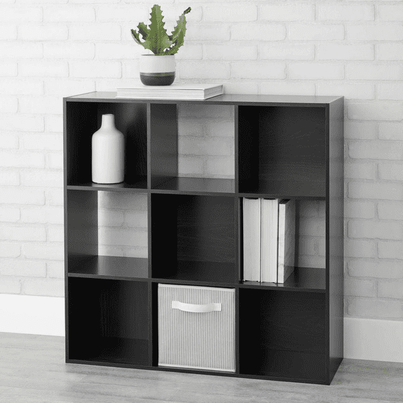 Mainstays 9-Cube Organizer, Espresso