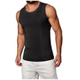 thumbnail image 2 of Styesk Tank Tops Men Men's Solid Color Fashionable Leisure Fitness Sports Slim Tank, 2 of 4