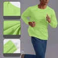 thumbnail image 2 of zfhfof Men's Sun Protection Athletic Shirts Long Sleeve Rash Guard Swim T-Shirts Lightweight Quick Dry Fishing Running Workout Shirts, 2 of 8