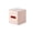 Couleur rose, variante sur Boîte Murale pour Papier Hygiénique Distributeur de Mouchoirs Support de Rangement pour Rouleaux Sans Perçage Support Adhésif en Plastique pour Salle de Bain Toilette Maison Bureau Cuisine Organisation Armoire de Rangement Translucide 1 Paquet