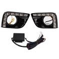thumbnail image 3 of Fog Head Lamp, Shockproof Bright Energy Saving 12V Prevent Burnout DRL Headlights  Replacement For PRADO 2010-2013 For Automobile, 3 of 8