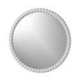 thumbnail image 3 of Denise White Round Mirror, 28”ø, 3 of 5