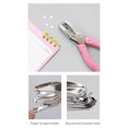 thumbnail image 2 of tenwin Handheld One-Hole Punch Single Hole Puncher Heavy Duty 8 Sheet Capacity for Binder Notebook Craft Paper Greeting Cards Scrapbook, 2 of 8
