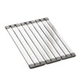 thumbnail image 3 of Lipstore Dish Drying Rack Nonslip over The Sink Stainless Steel Foldable Dish Drainer 38cmx32.5cm, 3 of 8