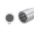 thumbnail image 4 of Unique Bargains 29mm 12 Point Shallow Socket 3/4' Drive Standard Metric Chromium Vanadium Steel, 4 of 5