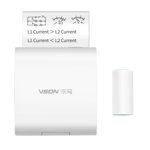 Amdohai Mini Imprimante de poche Imprimeuse thermique portable 300dpi BT Imprimante sans fil avec 1 Rouleaux thermiques