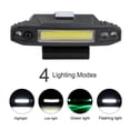 thumbnail image 2 of Lampe à Pince LED COB à Capteur Rechargeable USB pour Pêche et Camping, Casquette, Chapeau, Tête, 2 of 10