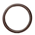 thumbnail image 1 of Housse de volant en cuir marron pour voitures, 1 of 3
