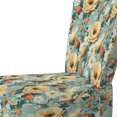 thumbnail image 4 of Designart "Serenade Of Funky Florals In Beige Pop Art" Chaise d'Appoint Rembourrée - Fauteuil Cottage pour Salon, 4 of 7