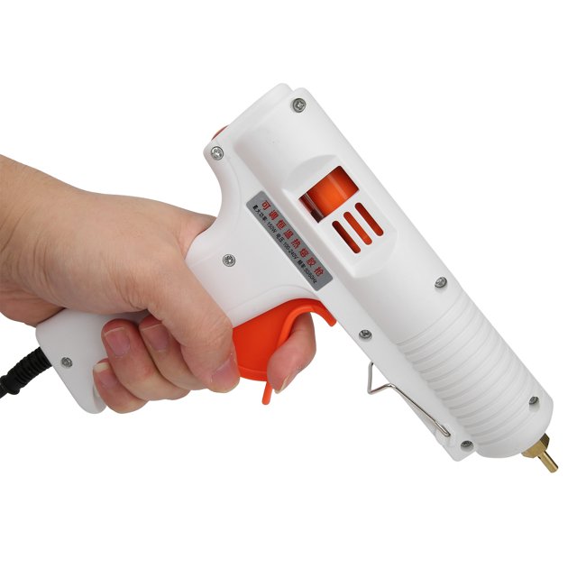 Colle Chaude Colle Chaude Température Constante Réglable Réparation à Domicile Bricolage Artisanat 150W CA100-240V Blanc Fiche FUS HL