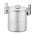 thumbnail image 4 of DYNWAVECA Camping Rice Cooker Cookware Multifunctional Portable Small with Lid Steamer Steaming Pot for Outdoor Survival Fishing Picnic 1 to 2 People, 4 of 10