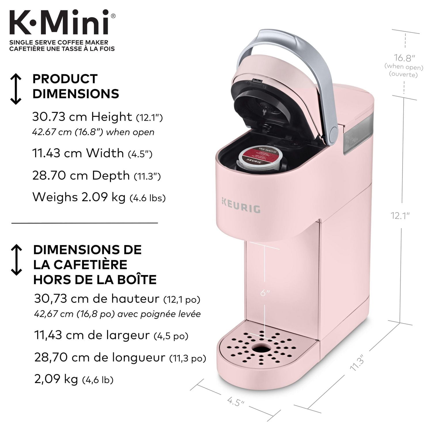 Cafetière une tasse à la fois Keurig K-Mini