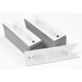thumbnail image 2 of Inkdotpot Silver Foil Paper Hang Tags Merry Christmas Favor Tags 100 Pieces, 2 of 6