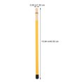 thumbnail image 2 of Miangastore Percussion Instruments Yellow 1 Pair 16x0.6in Plastic, 2 of 8