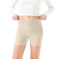 thumbnail image 2 of Yuyuzo Girls Athletic Shorts High Waisted Yoga Dance Workout Shorts Comfy Stretch Solid Color Underwear Shorts, 2 of 7