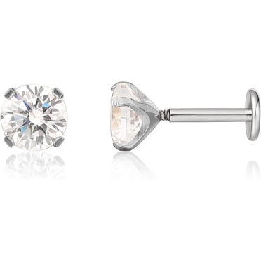 Limerencia 18g Titanium Bijou de Perçage de Tragus à Filetage Interne Clous de Nez Boucle d'Oreille pour Femmes Ou Hommes