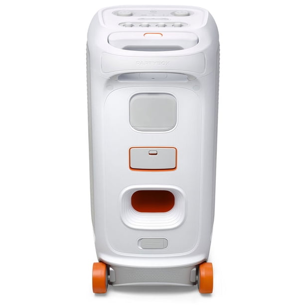 JBL PartyBox Stage 320 Portable party speaker with wheels - White