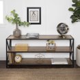 thumbnail image 1 of Manor Park 2 Shelf Industrial Wood Bookcase, 60", 1 of 6