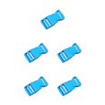 thumbnail image 3 of maskred 10pack/lot Versatile Release Buckle Strap For Various Buckle Applications Multi-Color ABS Clasp Belt Buckles Hook Buckle lake blue 5Set, 3 of 6