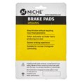 thumbnail image 2 of Niche Front Rear Brake Pad Set for Arctic Cat 1000 TRV Organic ATV 519-KPA2205D, 2 of 6