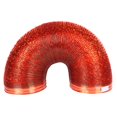 thumbnail image 1 of 3 Meters High-Temperature Aluminum Foil Exhaust Duct for Kitchen Range Hoods, 1 of 8