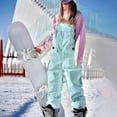 thumbnail image 1 of TIMIFIS Femmes et Hommes Snow Salopette Ajustable Pantalon Salopette Résistant à l'Usure Randonnée Escalade Pantalon de Ski Isolé avec Poches, 1 of 4