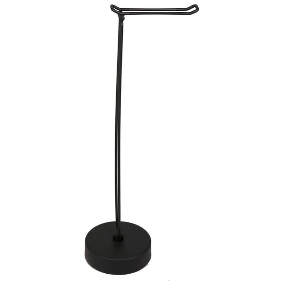 era Lucca Black Toilet Tissue Holder Black