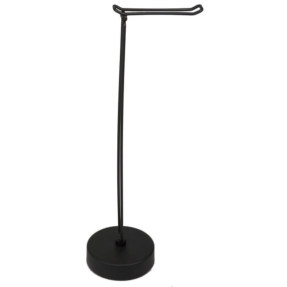 era Lucca Black Toilet Tissue Holder Black