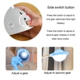 thumbnail image 4 of Astronaut Lampe de Bureau LED USB Rechargeable avec Col de Cygne Flexible, 2 Niveaux de Luminosité, Lumière de Lecture Douce pour les Yeux pour Chambre, Bleu Blanc Rouge, Plastique, 4 of 6
