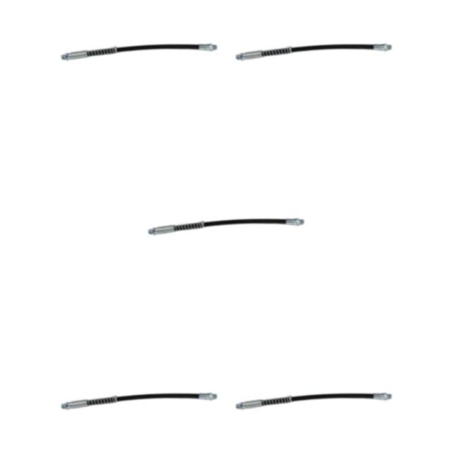 relayinert Accessories for Greasing Hoses Professional Tools Kit Black 30cm 5Set