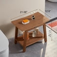 thumbnail image 2 of Shower Bench Seat for Inside Shower Poly Lumber Shower Stool for Shaving Legs Bathroom Shower Foot Rest with Storage Shelf Plastic Shower Chair Seat for with Adjustable Feet, 2 of 6