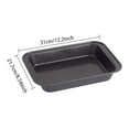thumbnail image 2 of TIELUTT Baking Sheet Pan Nonstick Baking Sheets Rectangle Broiler Pan for Oven Flat Cookie Sheet No Edges Non Stick Wire Rack for Cooking Half Sheet Large Cooking Sheets for Oven Nonstick Small Cooki, 2 of 3