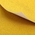 thumbnail image 3 of 10pcs A4 Sheets Glitter Cardstock Making Diy Material Sparkling Craftwork Scrapbooking (Gold), 3 of 7