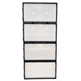 thumbnail image 1 of FRCOLOR Plastic Shoeboxes 4Pcs Thicken Transparent Plastic Shoebox Multifunctional Waterproof Storage Box,12.4"X8.86"X4.92", 1 of 5