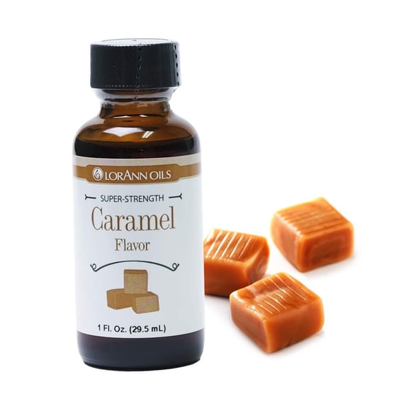 LorAnn Super-Strength Caramel Flavor, 1 Ounce Bottle