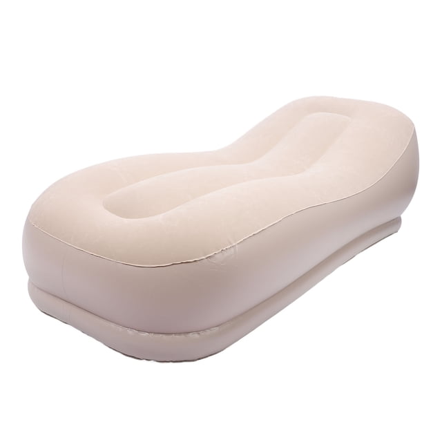 Portable Blow Up Sofa, Fast Inflation Self Inflating Sofa Soft Ergonomic for Camping