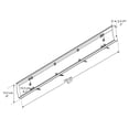 thumbnail image 4 of Canopia by Palram Vinyl Siding Connector Kit for Altair 1500 Door Canopy Awning, 4 of 4