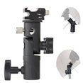 thumbnail image 3 of Hot Swivel Flash Hot Shoe Umbrella Mount Adapter For Studio Light Type E Stand Accessories For High Quality Photo Studio, 3 of 7