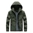 thumbnail image 1 of Men's Waterproof, Dirt-proof, Wind-proof, Tear-resistant Zipper Casual Warm Jacket, 1 of 3