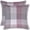 Violet, variante sur Ensemble de 2 coussins en coton à carreaux à chevrons remplis de poly avec fermeture à glissière lavable en machine