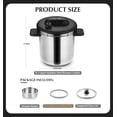 thumbnail image 2 of Koch Systeme CS 8.5-Quart Pressure Cooker, Safe & Energy Saving, 2 of 12