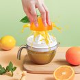 thumbnail image 1 of Meitianfacai Hand Juicer Citrus Orange Squeezer, Manual Lid Rotation Press Reamer for Lemon Lime Grapefruit with Strainer and Container, 1 of 7
