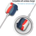 thumbnail image 4 of MesaSe Case Cover for AirPods 3  Soft Silicone Protective Cover with Keychain for Women Men Compatible with  AirPods 3 Charging Case  Front LED Visible, 4 of 5