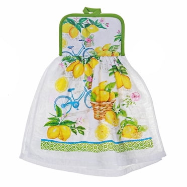 Tir De Serviette À Main Fruit Au Citron - Ensemble De 2