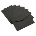 thumbnail image 1 of Unique Bargains Blank Small Items Storage Card Holder Mini Envelopes, Black 100 Pack, 1 of 6