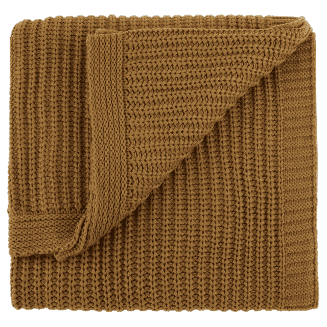 Bouclair Jeté Ribba Ocre 50x60 Po (127x152 cm)