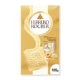 thumbnail image 2 of FERRERO ROCHER, 10 Individually Wrapped, Premium Hazelnut White Chocolate Squares, 2 of 10