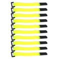 thumbnail image 2 of 10 Pieces Package Tie Pipe Backpacking Cable Tent Luggage Adhesive Pack Strap Portable Camping Packaging Storage String Rope Yellow, 2 of 9